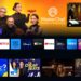VIDAA Smart TV interface showing Network 10 and streaming app options