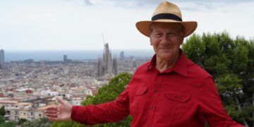 Michael Portillo overlooks Barcelona in Spain With Michael Portillo.