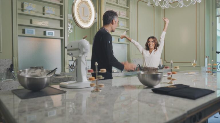 Eva Longoria celebrates Paris pastry in Eva Longoria: Searching For France.
