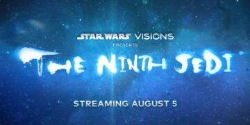 Star Wars: Visions Presents – The Ninth Jedi key art for the Disney+ anime series