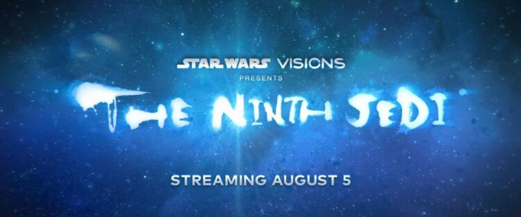 Star Wars: Visions Presents – The Ninth Jedi key art for the Disney+ anime series