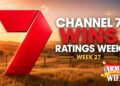 Weekly Ratings Australia Week 27 2026: Seven Clean Sweeps Total People and Key Demos