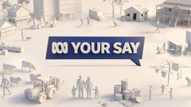 ABC Your Say project graphic showing communities across Australia