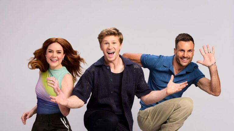 Georgie Tunny, Robert Irwin and Beau Ryan host Australian Ninja Warrior on 10