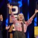 Grant Denyer and Gretel Killeen on Deal Or No Deal Celebrity Jackpot