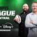 ESPN League Central promotional artwork featuring James Graham, Shane Flanagan and Rugby League Guru.