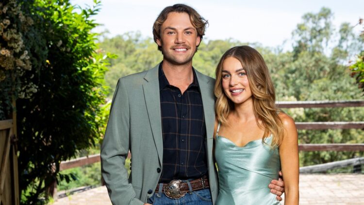 Farmer Dylan and Ally on Farmer Wants A Wife