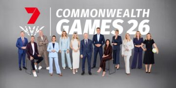 Seven's Glasgow 2026 Commonwealth Games coverage team.