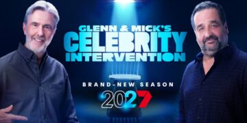 Glenn Robbins and Mick Molloy in Glenn & Mick's Celebrity Intervention