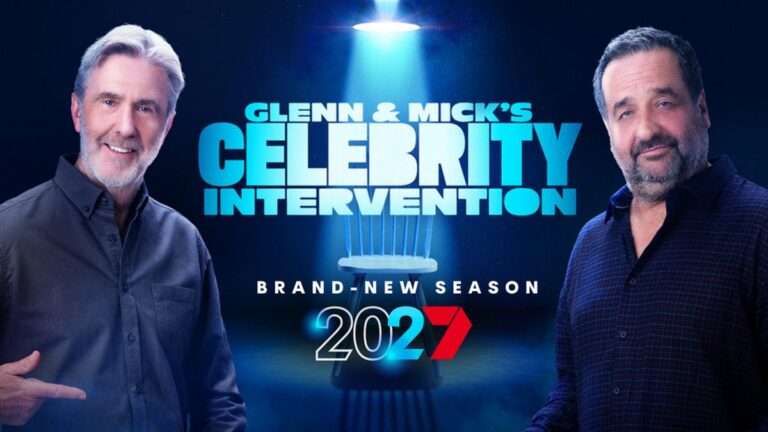 Glenn Robbins and Mick Molloy in Glenn & Mick's Celebrity Intervention