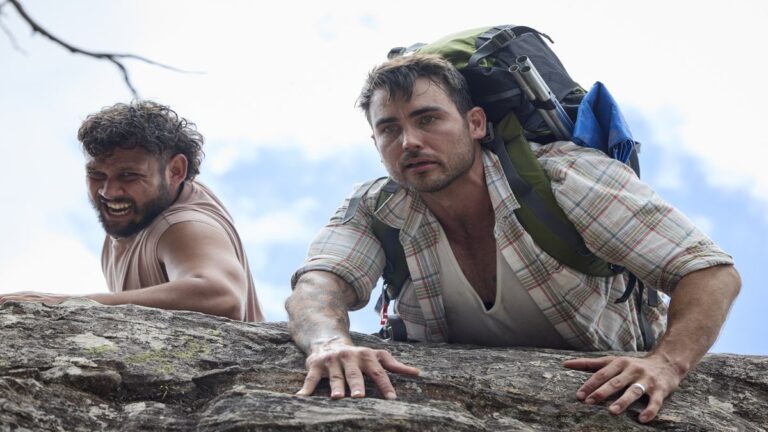 Cash and Mali search for Levi in Home and Away on Seven and 7plus.