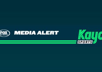 Kayo Sports and Fox Sports media alert artwork for this week's live sport schedule.