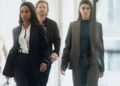 Zoe Saldana and Laysla De Oliveira in Lioness season 3 on Paramount+.