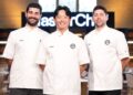 Vinnie, Aaron and Petro in the MasterChef Australia kitchen