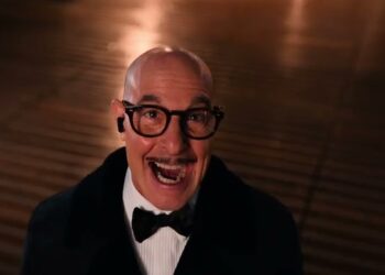 Stanley Tucci in the Masterplan teaser trailer on Prime Video.