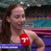 Mollie O'Callaghan speaks to Seven after qualifying for the women's 200m freestyle final at Glasgow 2026.