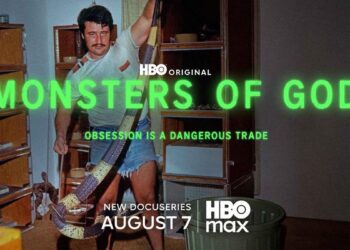 Official key art for HBO documentary series Monsters of God