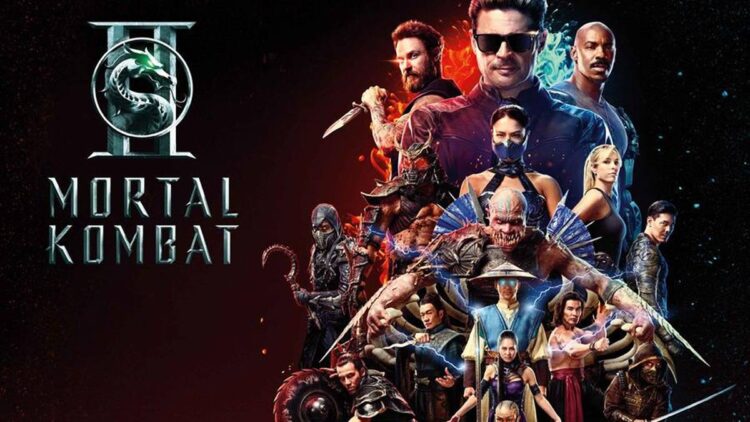Mortal Kombat II key art for the HBO Max streaming release.