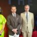 The Odyssey cast and filmmaker Christopher Nolan at the Mumbai premiere