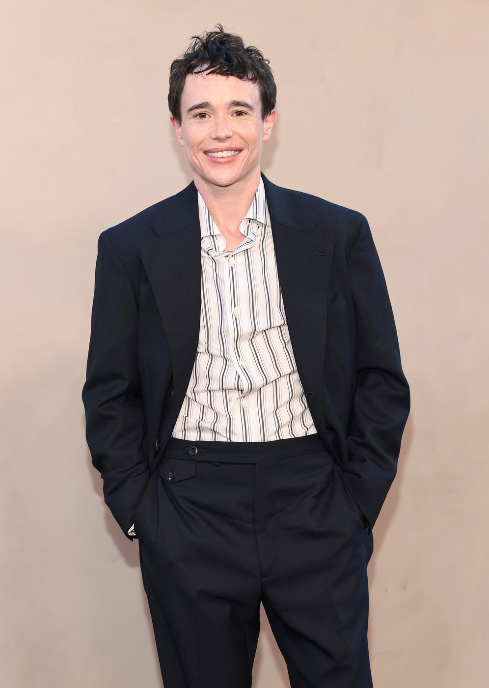 Tom Holland on the red carpet for The Odyssey