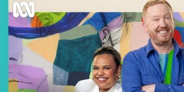 Miranda Tapsell and Luke McGregor host Portrait Artist of the Year season two on ABC