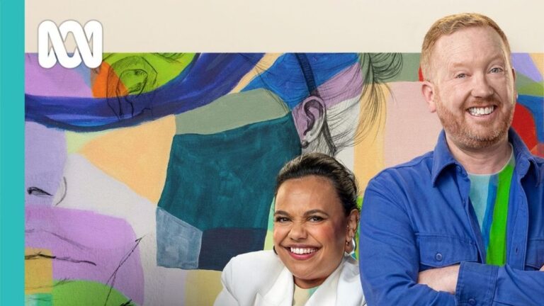 Miranda Tapsell and Luke McGregor host Portrait Artist of the Year season two on ABC