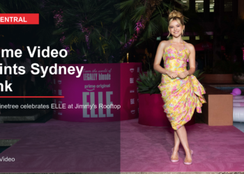 TV Central feature image for Prime Video and Lexi Minetree celebrating ELLE in Sydney.