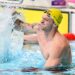 Sam Williamson celebrates at the Glasgow 2026 Commonwealth Games