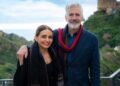 Shaun Micallef and Pia Miranda in Shaun Micallef's Origin Odyssey season two on SBS On Demand