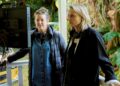 Executive Producer Kath Shelper with Director Gemma Lee behind the scenes on Echoes in Time