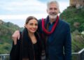 Pia Miranda and Shaun Micallef in Shaun Micallef's Origin Odyssey season two.