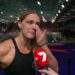 Shayna Jack after earning bronze in the women's 50m freestyle at Glasgow 2026.