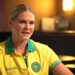 Shayna Jack speaks during Seven and 7plus coverage of the Glasgow 2026 Commonwealth Games.