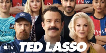 Ted Lasso season four artwork for Apple TV.