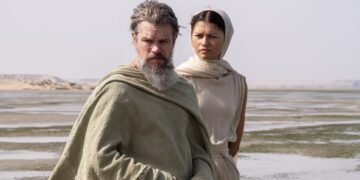 Matt Damon and Zendaya in The Odyssey