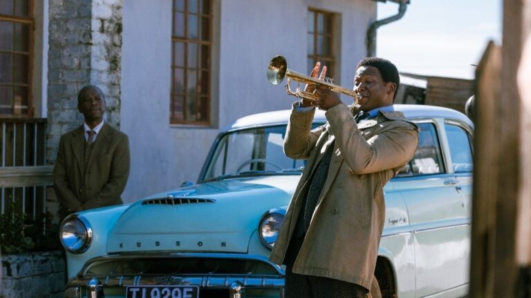 Thabo Rametsi as Hugh Masekela in The Road Home