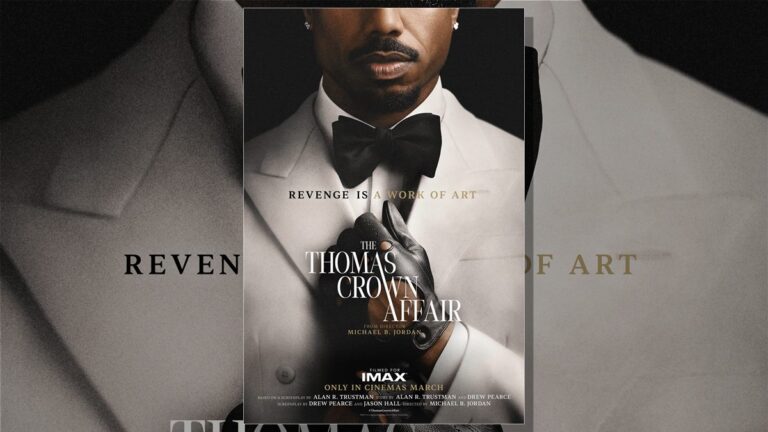 Official teaser poster for The Thomas Crown Affair starring Michael B Jordan