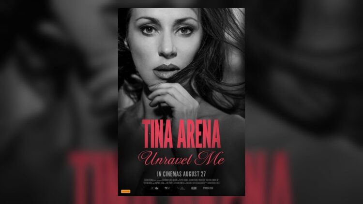 Poster artwork for Tina Arena: Unravel Me.