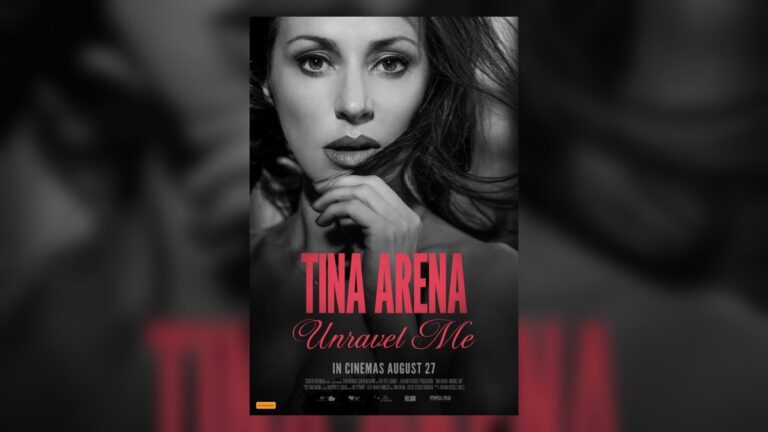 Poster artwork for Tina Arena: Unravel Me.
