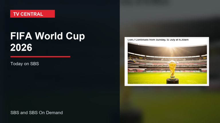 FIFA World Cup 2026 image for FIFA World Cup 2026 SBS on SBS.