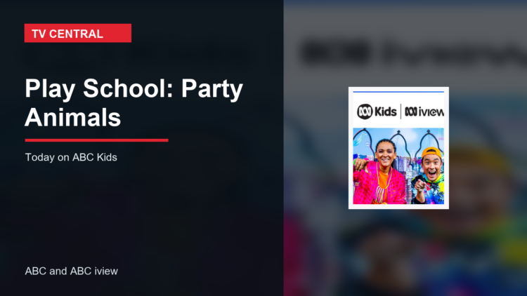 Play School: Party Animals image for Play School Party Animals on ABC.