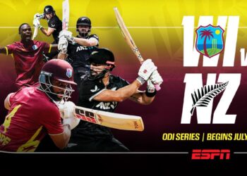West Indies v New Zealand ODI series on ESPN