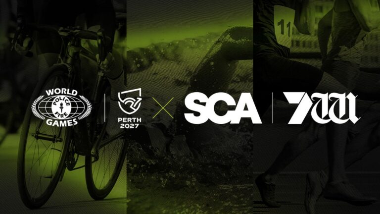 World Police and Fire Games Perth 2027, SCA and Seven West Media partnership artwork