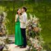 Zac and Maya from Farmer Wants A Wife 2026 standing together beside a lake