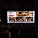 TONY cinema screen promoting the A24 film