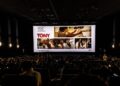 Audience members attend the Sydney preview screening of A24's TONY at Event Cinemas George Street.