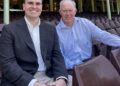 ABC Sport commentators Corbin Middlemas and Jim Maxwell