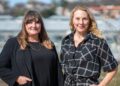 AIDC CEO and Creative Director Natasha Gadd with Screen NSW Executive Director Kylie Munnich