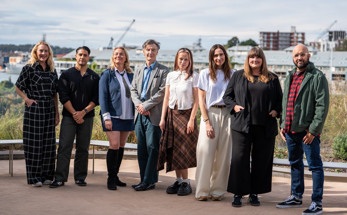 Screen NSW and AIDC representatives at the Art Gallery of New South Wales