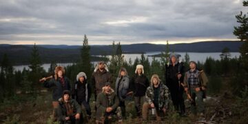 The Alone Australia Season 4 cast in the Arctic wilderness.